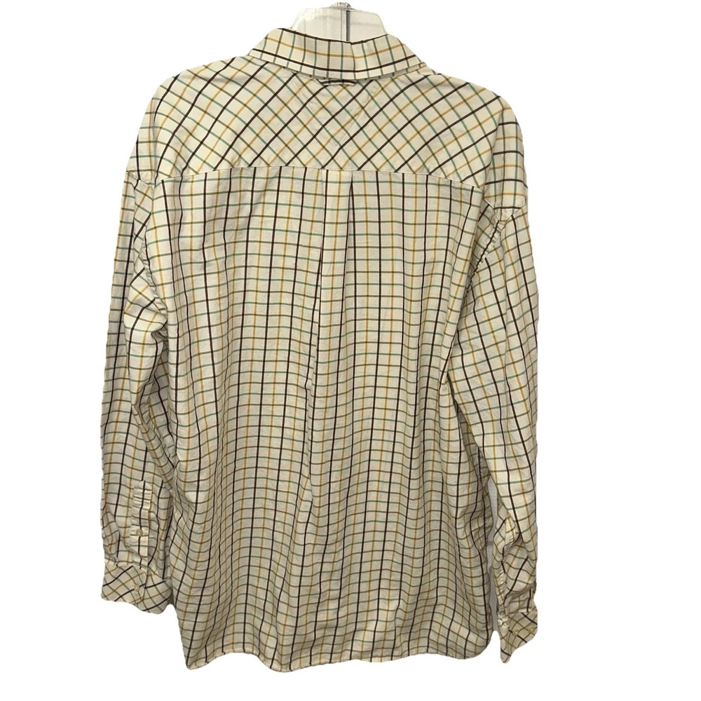 Tommy Hilfiger Long-sleeve Flannel Shirt Multicolored Checkered Pattern Sz XL - Picture 2 of 5